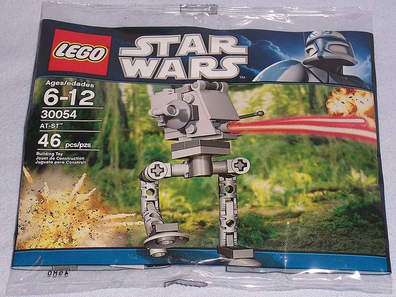 LEGO Set-AT-ST - Mini-Star Wars / Mini / Star Wars Episode 4/5/6-30054-1-Creative Brick Builders